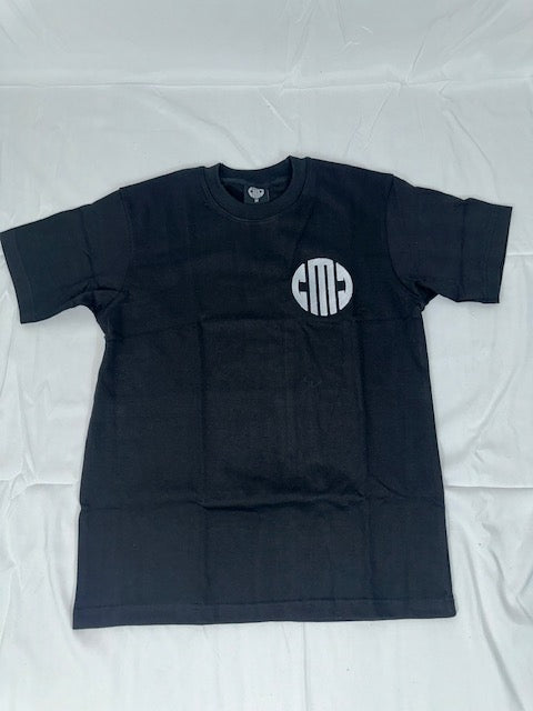 Black & White CMC Embroidery T Shirt